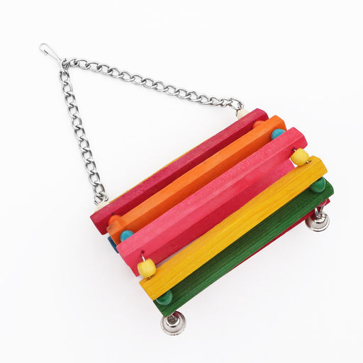 Качели для птиц Туннель с колокольчиками, 16 х 15 см - Пижон фото 6