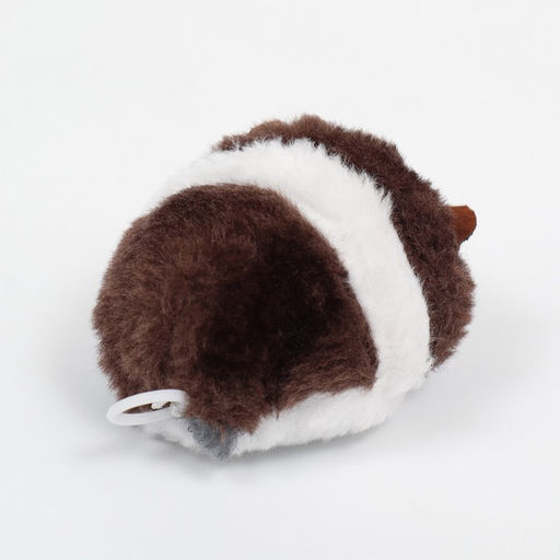 Игрушка вибрирующая, 5 см, бело-коричневая - Пижон фото 3