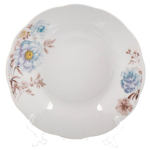 Флорина, Тарелка суповая, керамика, 20 см, 0.5 л, круглая, Daniks, 19-237 (454766)  фото 2