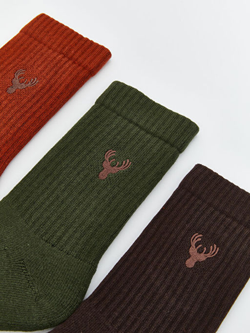 Nak??l? Erkek Soket ?orap 3l?