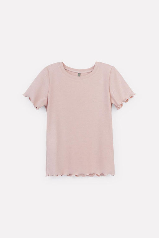 КР 301989-1/дымчатая роза фуфайка (футболка) для дев