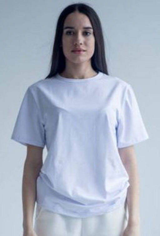 Футболка базовая, белая - Knitka wear фото 7