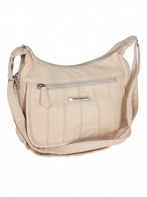 Сумка женская искусственная кожа Guecca-RY 1777, 1отд+карм/пер, плечевой ремень, светло-бежевый SALE 264939 - Adelia фото 5