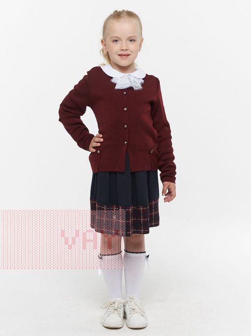 Жакет для девочек 193-7105 - Vay kids школа фото 2