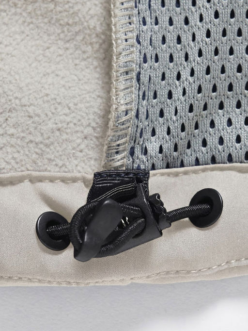 Парка женская софтшелл виндстоппер удлинённая с капюшоном белого цвета 9618_1Bl