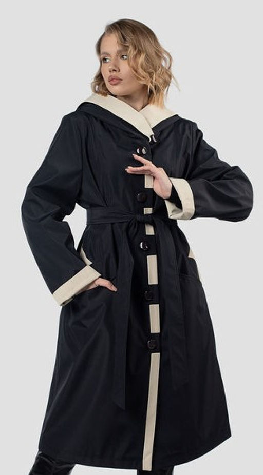 03-3408 Плащ женский (пояс) - El podio фото 14