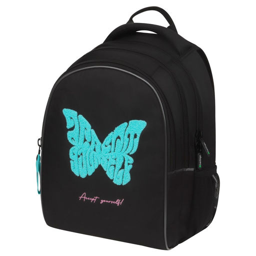 Рюкзак Berlingo inStyle "Butterfly" (RU-IS-1024) 41*27*20см, 3 отд., 2 карм., эргономичная спинка