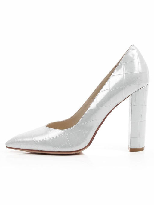 06-A34A-523DA WHITE/PEARL Туфли женские (натуральная кожа)