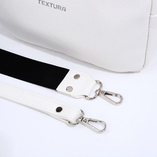 Сумка женская через плечо TEXTURA, маленький размер, цвет белый  фото 6