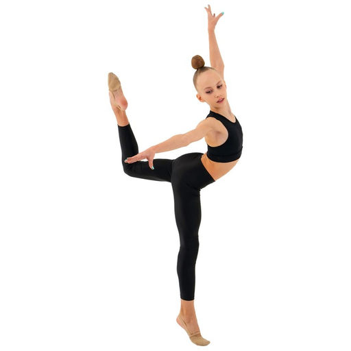 Лосины гимнастические Grace Dance, р. 40, цвет чёрный  фото 5