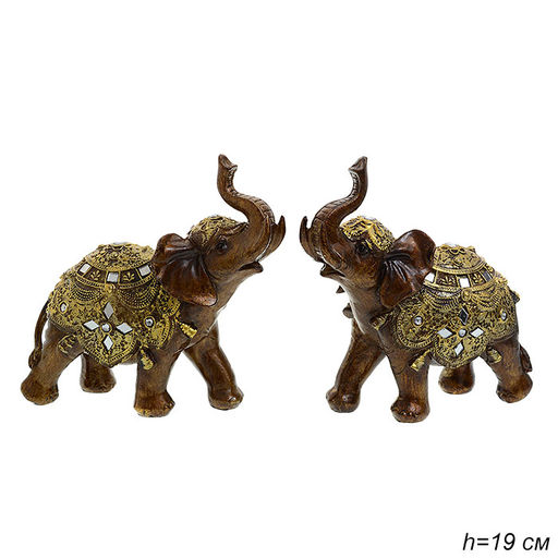 Статуэтка Слон 19 см / XL18397AB /уп 48/ - ГалеонТрейд фото 5