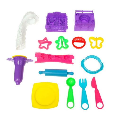 Набор для игры с массой для лепки Сладкая фабрика - Эврики фото 2