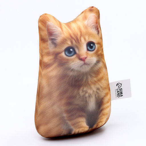 Антистресс игрушка Котёнок рыжий - Mni mnu фото 4