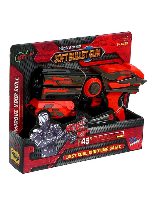 Бластер Болид, стреляет мягкими пулями - Simaland фото 11