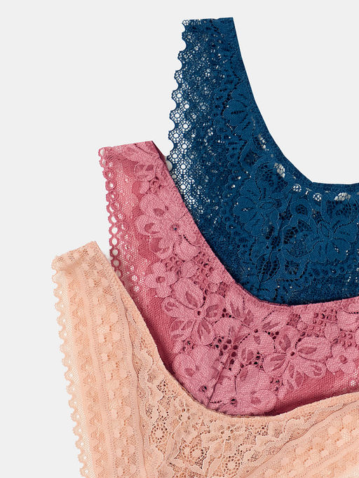 Трусы женские слип-бикини мультипак (3 шт.) в бежевом цвете - Mark formelle фото 9