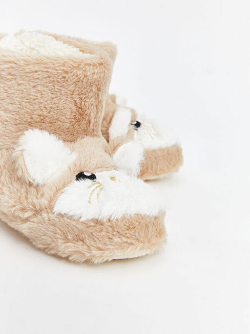 Nak?? Detayl? Pel?? K?z Bebek Ev Botu - Waikiki фото 3