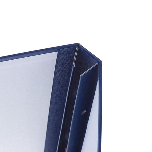 Папка Магистерская диссертация бумвинил, гребешки/сутаж, без бумаги, цвет синий (вместимость до 300 листов) - Calligrata фото 4
