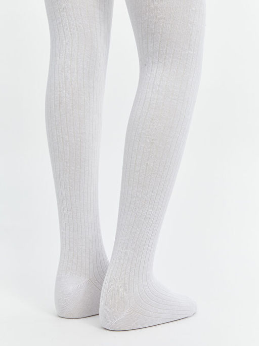 Basic K?z ?ocuk K?lotlu ?orap 2li