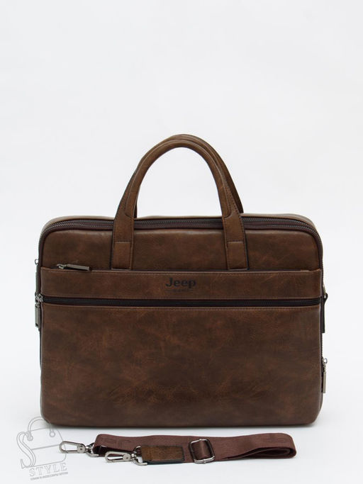 Портфель мужской 3105-5 coffee  Jeep