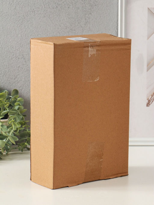 Сувенир керамика "Две птички. Абстракция" белый с золотом 8х20х29 см