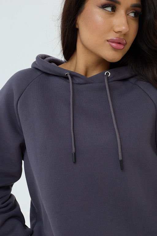 Костюм женский из Футера с начесом Графит Рост 160-175 см - Амавес-текстиль фото 10