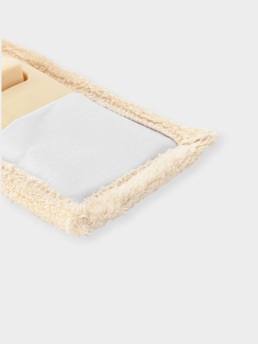 Швабра «Пастель», плоская, окрашенный телескопический черенок, микрофибра, 43×14×124 см