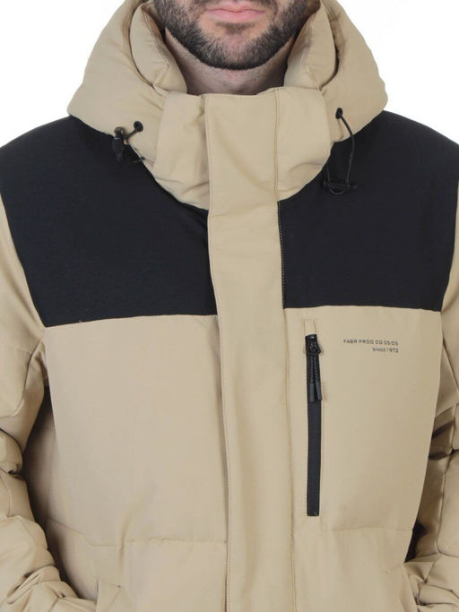 6966 BEIGE Куртка мужская зимняя (200 гр. холлофайбер)