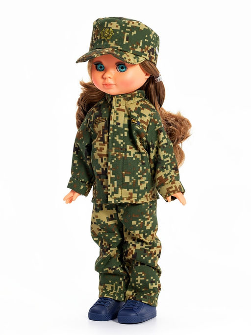 Кукла «Эля», военная, 30 см