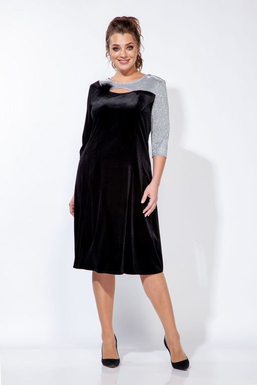 Платье Belinga 1222 черный - Mira fashion фото 389