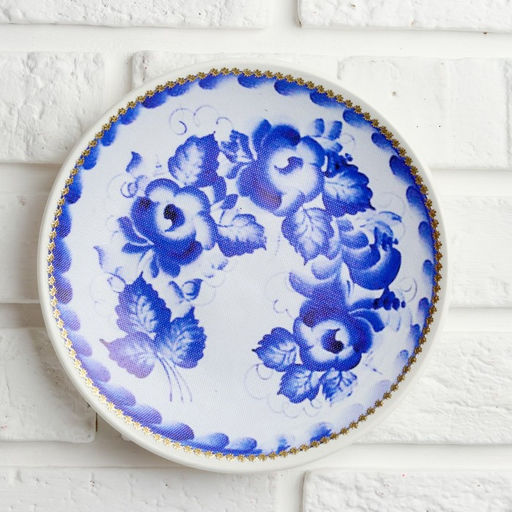 Тарелка декоративная Гжель, D = 20 см - Simaland фото 3