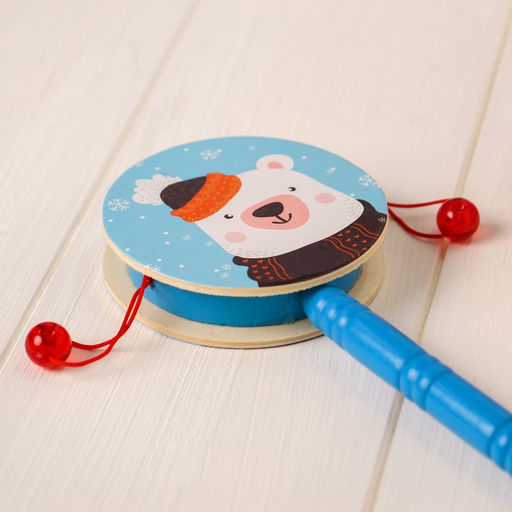 Цена за 3 шт. Колотушка «Зверята» МИКС