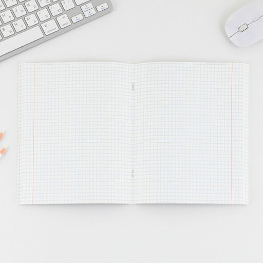 Тетрадь А5, 96 листов на скрепке, Пончики,обложка мелованный картон 230 гр., внутренний блок №1, в клетку 80 гр., белизна 96% - Artfox study фото 2