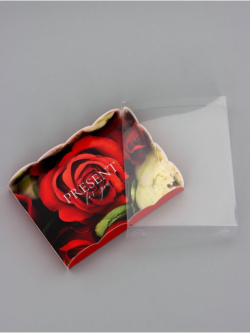 Цена за 5 шт. Коробка для печенья, Present, 14?10.5?2.5 см