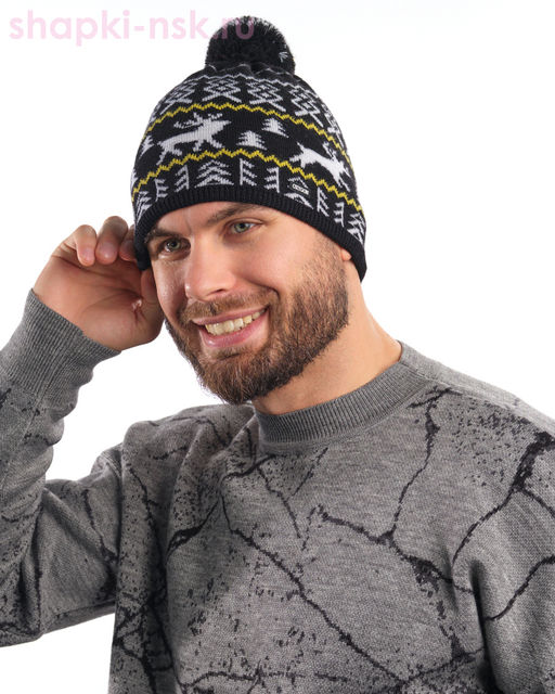 CARIBOU Шапка мужская (57-59)