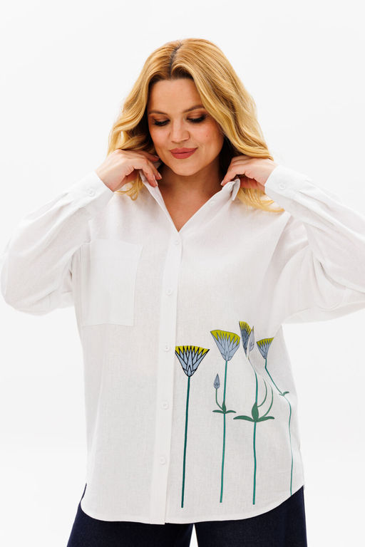 Блуза Michel Chic 784 белый