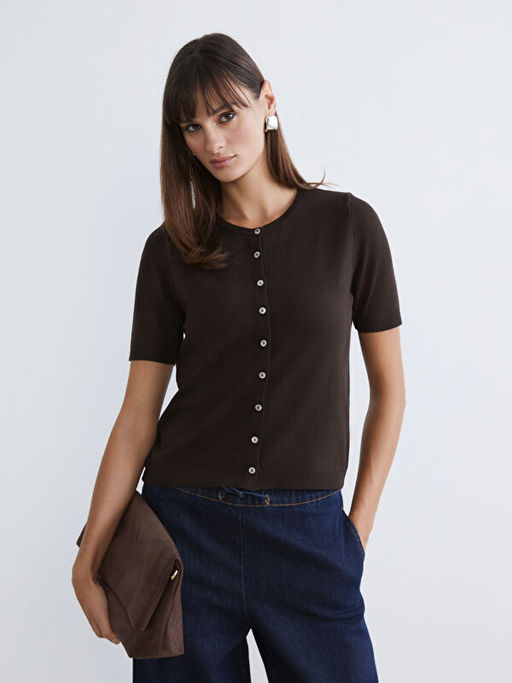 Bisiklet Yaka Kad?n Triko H?rka