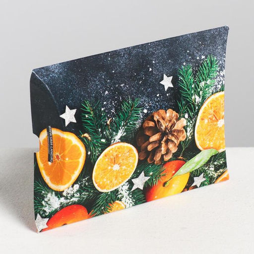 Цена за 5 шт. Коробка сборная фигурная Мандариновое настроение, 11 8 2 см - Дарите счастье фото 5