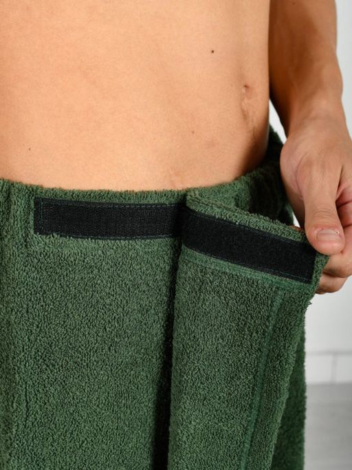 Полотенце для бани и сауны махровое мужское - Ашматекс фото 12