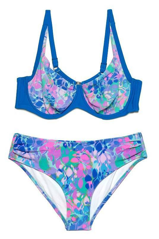 ESLI Купальный бюстгальтер MALLORCA синий-розовый - Conte elegant фото 3
