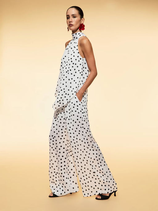 Широкие брюки с резинкой на поясе ZR2605022101-246 / Zarina фото 5