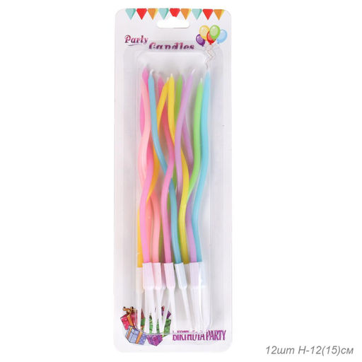 Свеча 12 штук Волна набор / GT-7 /уп 60/360/ - Галеонтрейд фото 3