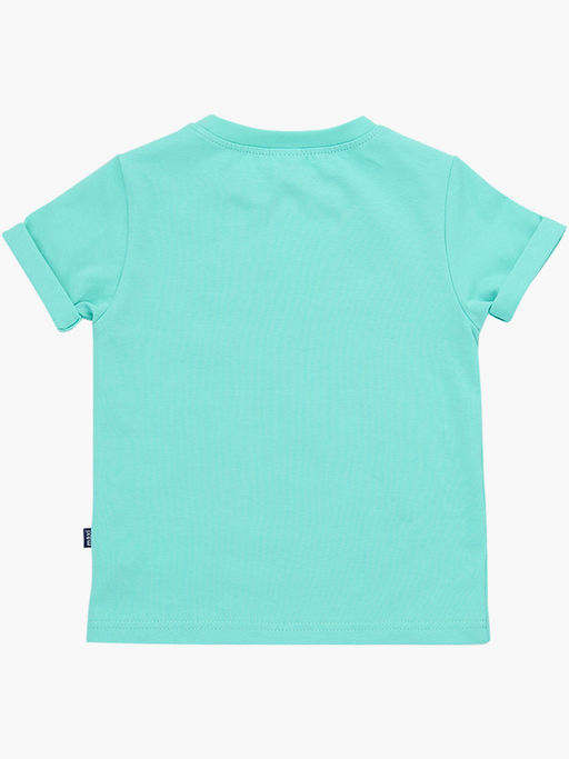 Футболка с принтом UD 0730 бир-зел/бел - Mini maxi фото 3