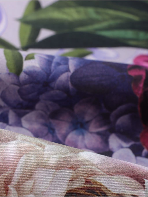 Набор кухонный «Этель. Цветочный этюд»: скатерть 180×150 см, салфетки 40×40 см-8 шт., 100% хлопок