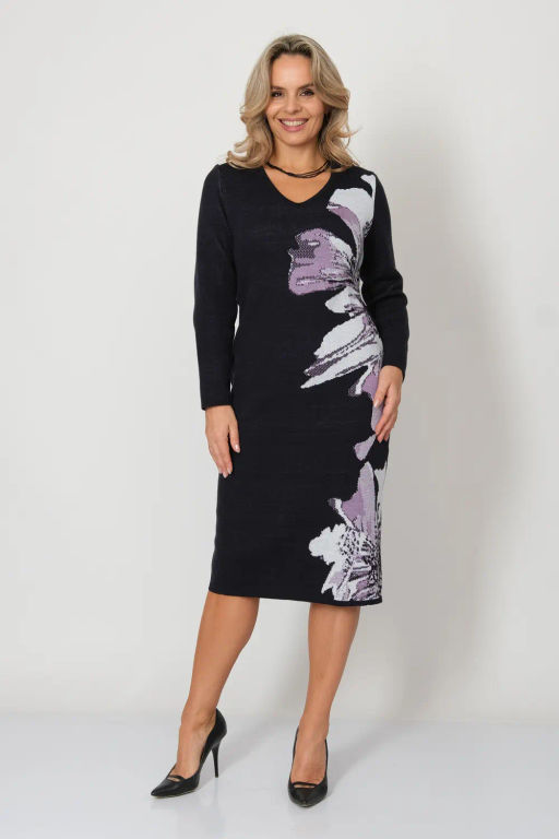 ЗЛАТА Платье В 2363 (шерсть 30%) - Злата Стиль фото 9