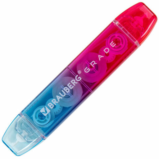 Корректирующая лента двусторонняя 5 мм x 10 м, BRAUBERG "Grade"