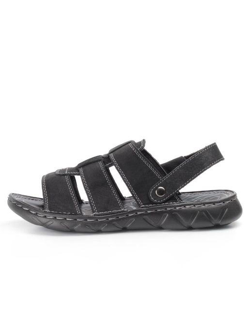P2302-66 BLACK Сандалии мужские - No name фото 11