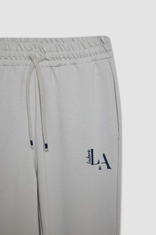 DeFactoFit Спортивные штаны стандартного размера для бега свободного кроя с двумя карманами NBA Los Angeles Lakers  фото 2