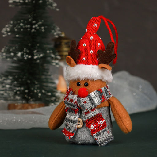 Новогоднее украшение светодиодное 8x5x14 см / N103 /уп 250/ микс - Галеонтрейд фото 17