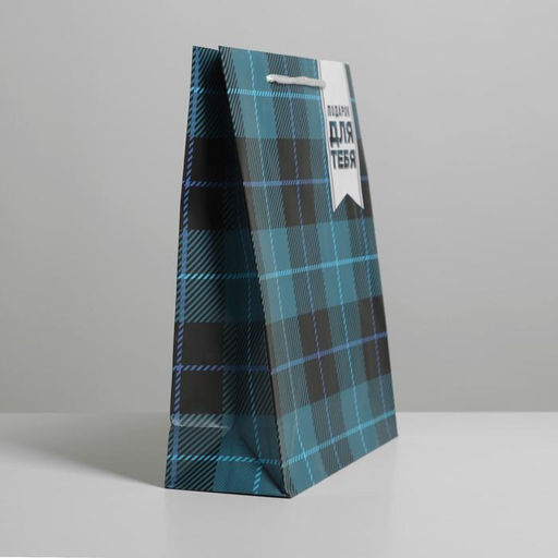 Пакет ламинированный Real man, ML 21 х 25 х 8 см - Доступные радости фото 2