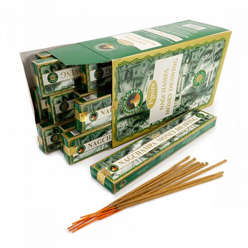 Благовония Ppure 15гр Money Drawing аромапалочки Привлекающие деньги уп-12 шт  фото 2